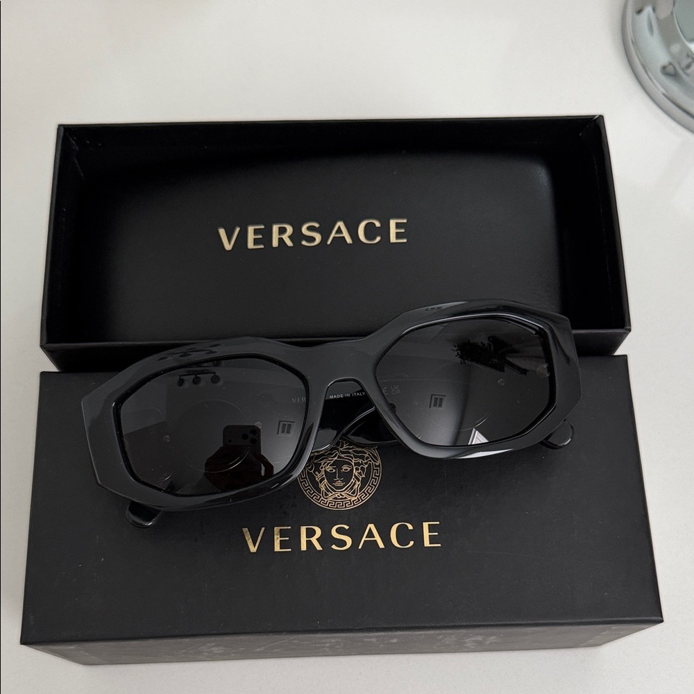 Versace Biggie Black Sunglasses